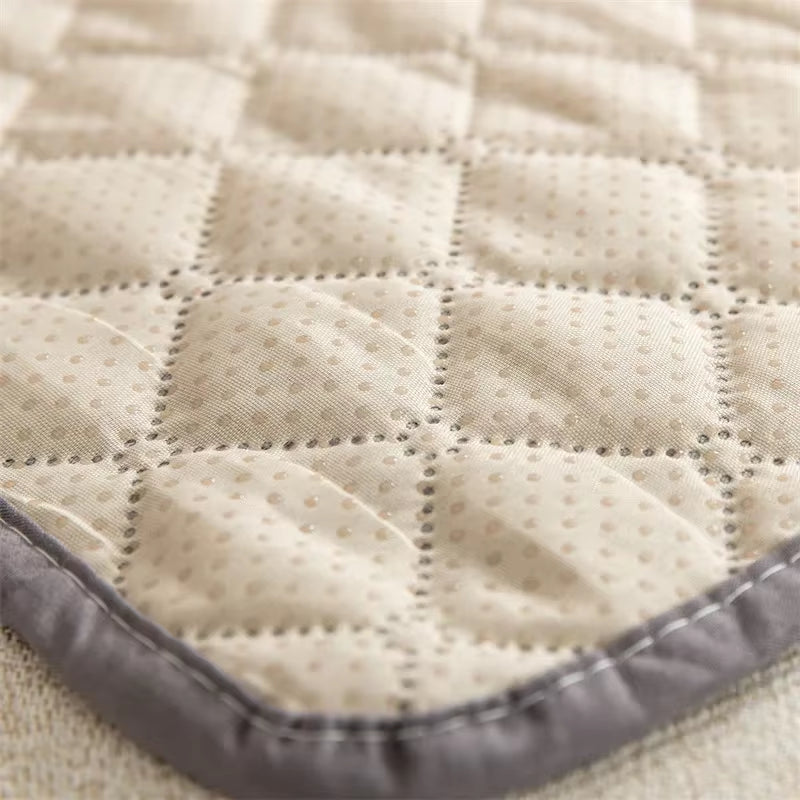 Funda/Cama Impermeable para Mascotas con Cojín de Cuello — Protector de Sofá Lavable