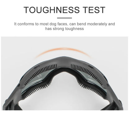 Gafas de sol UV para perros pequeños y medianos — Montura suave ventilada, lentes policarbonato y correas ajustables 😎🐶