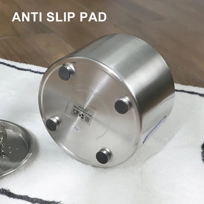 Fuente de agua automática de acero inoxidable 2,5 L para gatos y perros 🐱🐶 | Silenciosa, LED y con filtración de 4 capas