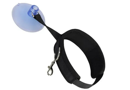 Bath restraint collar with suction cup — Adjustable for dogs and cats 