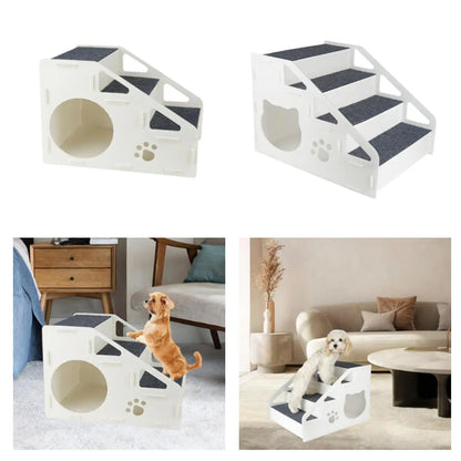Portable and non-slip pet stairs — ramp for dogs and cats 🐶🐱
