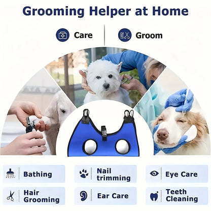 Hamaca de Sujeción para Mascotas 🐶🐱 — Aseo y Grooming — Tallas S / M