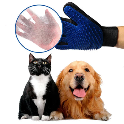 Guantes de Aseo para Mascotas 🐶🐱 | Cepillo de Silicona para Perros y Gatos – Masaje, Limpieza y Quita Pelos
