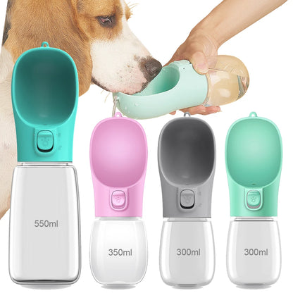 Portable water bottle for dogs and cats — dispenser 300/350/550 ml 🐶💧 