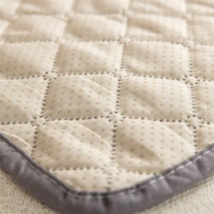 Funda/Cama Impermeable para Mascotas con Cojín de Cuello — Protector de Sofá Lavable