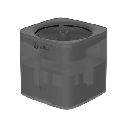 Fuente de agua automática downypaws para gatos y perros.