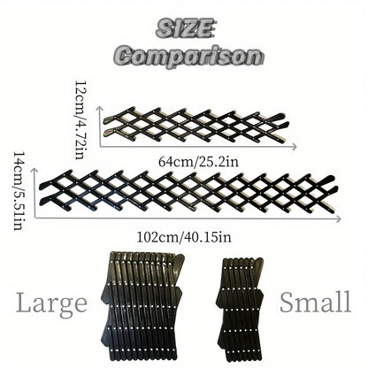 Medidas de las rejillas retráctiles ajustables grandes y pequeñas para ventanas del coche en sus tamaños compactos y alargados.