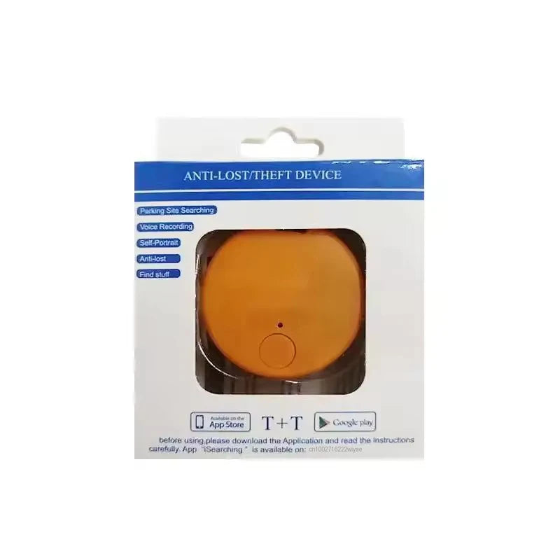 Xiaomi Mijia Localizador GPS por Bluetooth. Color Naranja. Con Caja y Manual de Instrucciones.